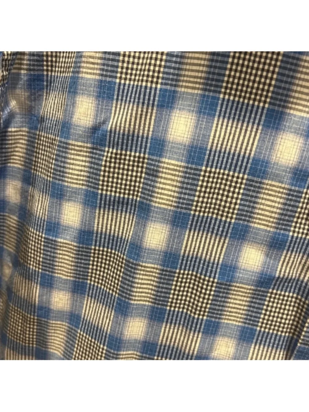 Men’s Banana Republic Short Sleeve Plaid Button up shirt XL
